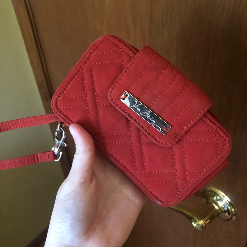 Red Vera Bradley wallet